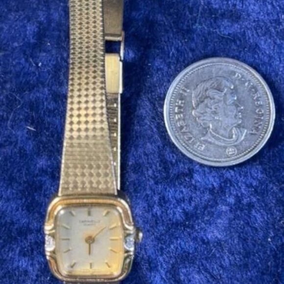 1989 Caravellle By Bulova Diamond Ladies Watch - Picture 3 of 6